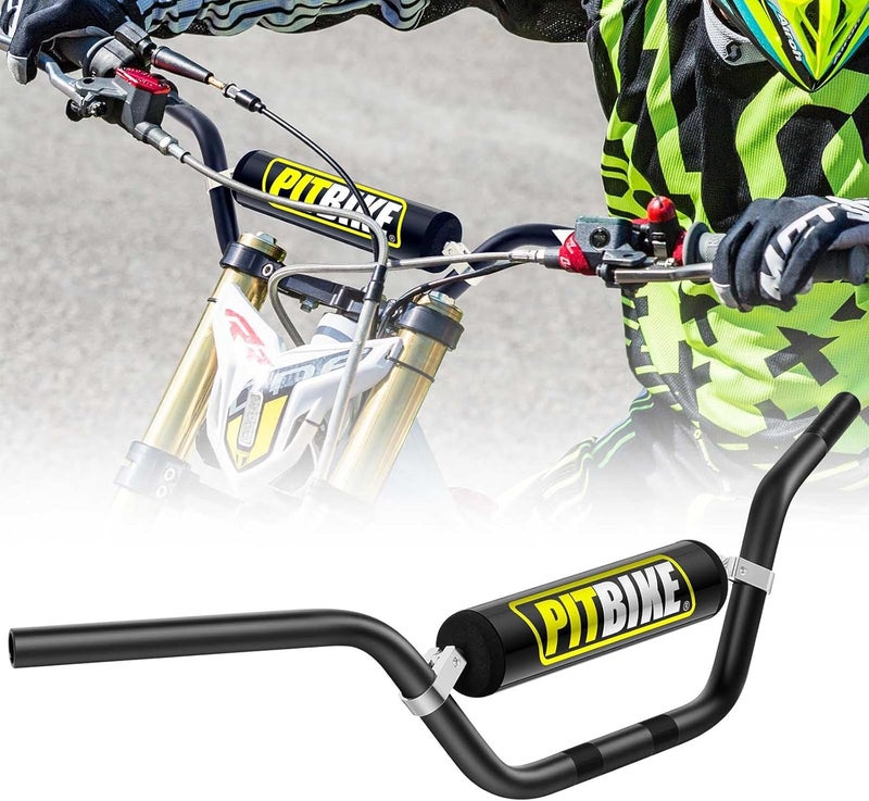 Datanly 1 Pcs 7/8" 22mm Dirt Bike Handlebars with Foam Pad Atv Motorcycle Handlebars for Motocross Atv Dirt Bike Ebike - Image 1
